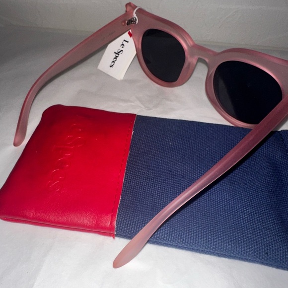 Le Specs Pink Cateye Glasses main image 5